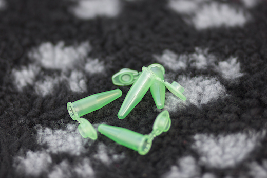 Mikrozkumavka zelená 0,5 ml 10ks