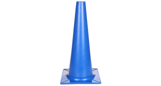 Kužel modrý 46 cm 